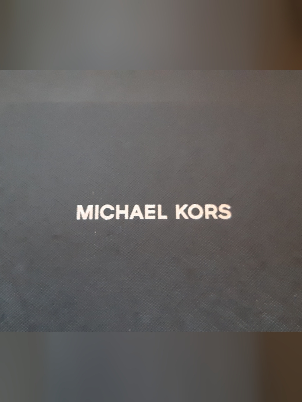 Large Michael Kors Black Box with Silver Logo Great Size For Watch/bracelets